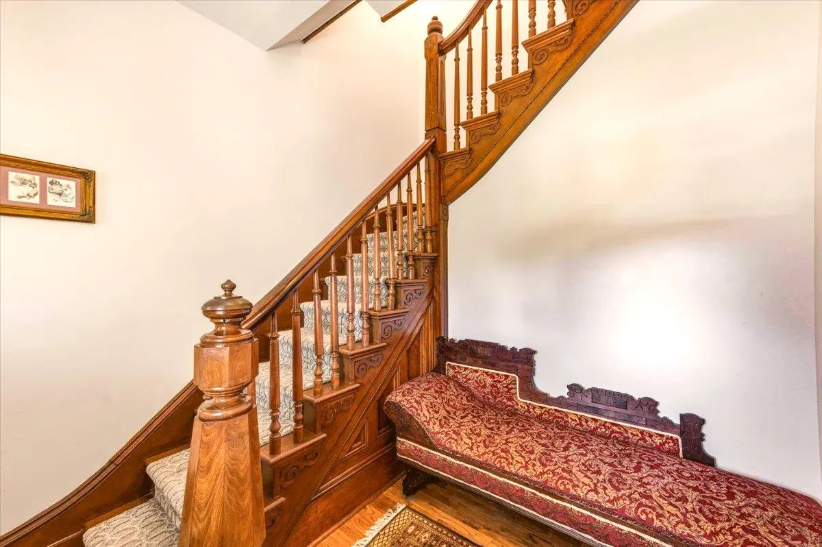 The original 1894 staircase